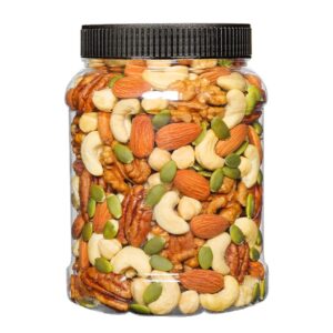 Healthy Energy Mixed nuts: A Nutrient-Dense Blend of Roasted Nuts and Pumpkin Seeds.