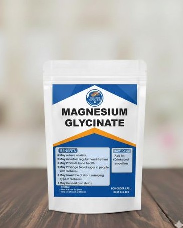 *Premium Pure Magnesium Glycinate Powder* – High-Absorption Sleep, Stress, and Muscle Support Supplement