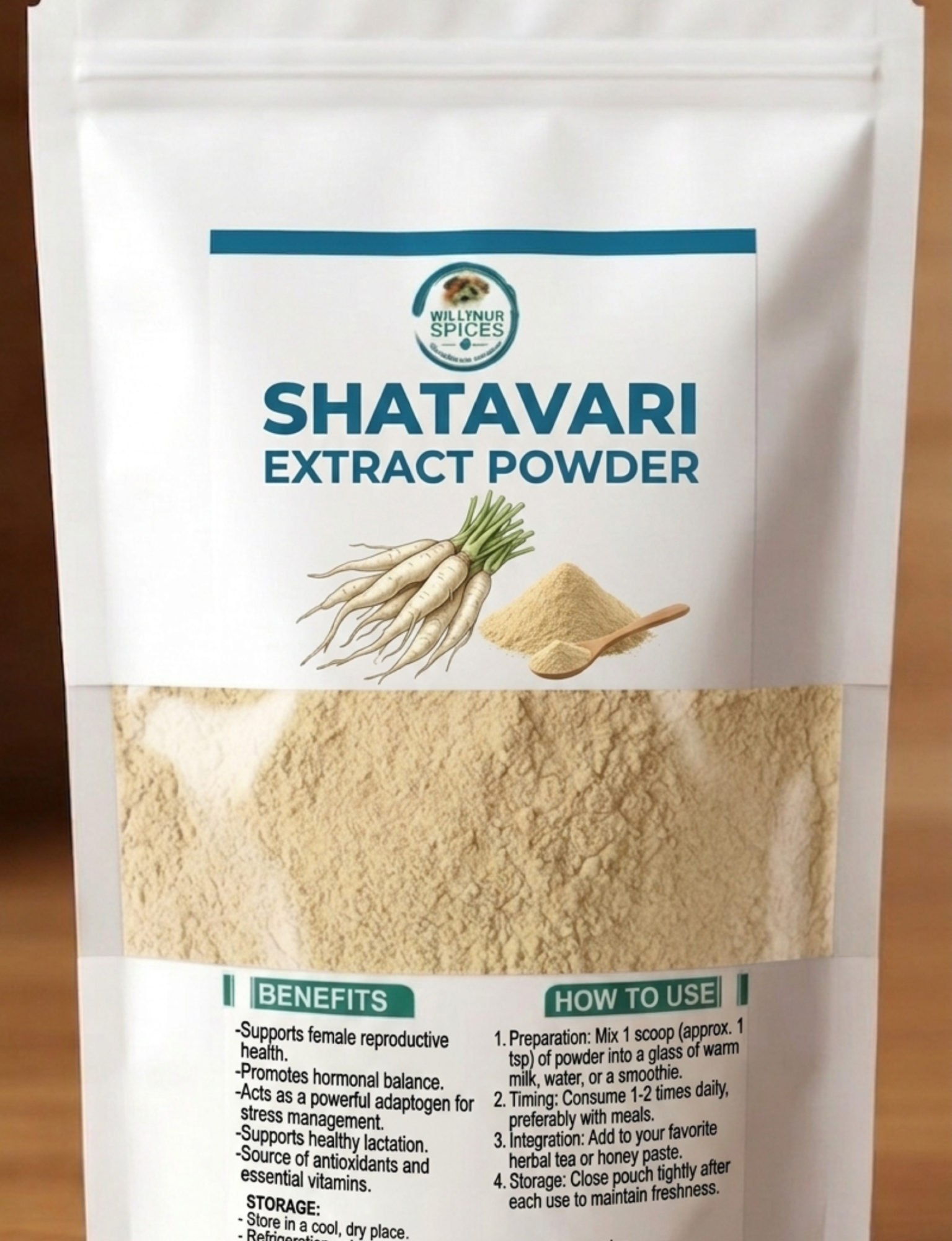 Shatavari extract powder is a powerful Ayurvedic herb that supports female hormonal balance naturally.