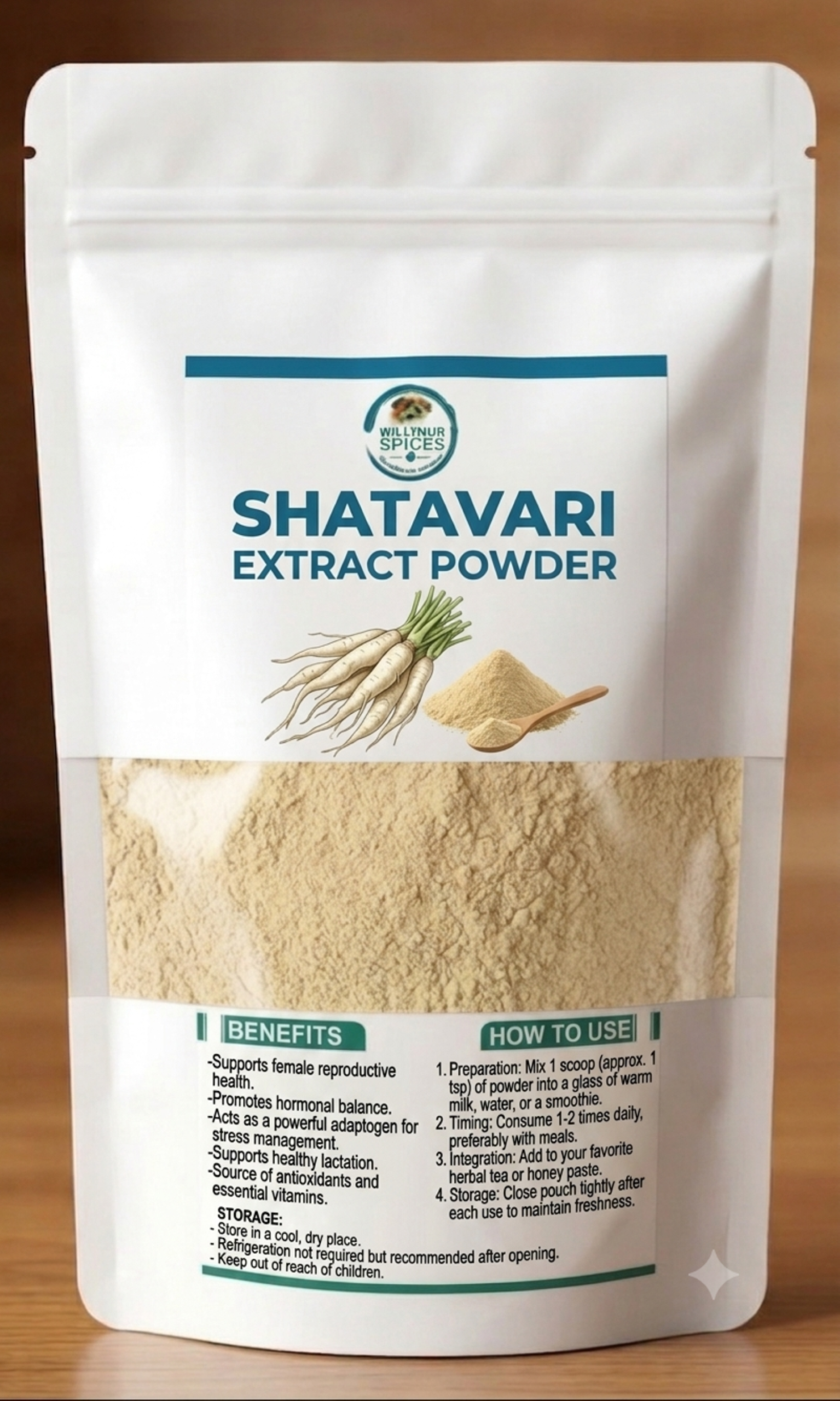 Shatavari extract powder is a powerful Ayurvedic herb that supports female hormonal balance naturally.