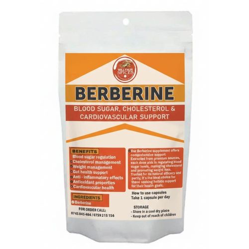 Berberine powder: Plant-based glucose support for blood sugar, weight management, and optimized cholesterol.