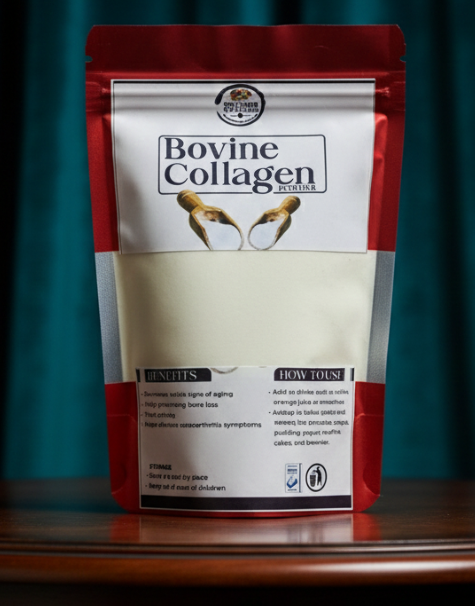 BOVINE COLLAGEN , Peptides for Radiant Skin, Focuses on anti-aging & Joint Health