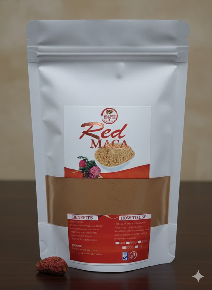 RED- MACA EXTRACT POWDER.Natural Hormonal Support,"Boost Female Fertility & Libido Naturally.